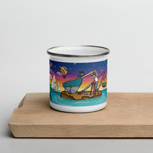 Load image into Gallery viewer, Sailing Ramona Enamel Mug
