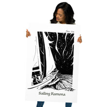 Load image into Gallery viewer, Sailing Ramona Poster
