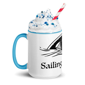 Sailing Ramona Mug with Color Inside