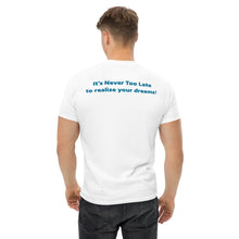 Load image into Gallery viewer, Never Too Late Men&#39;s Heavyweight Tee
